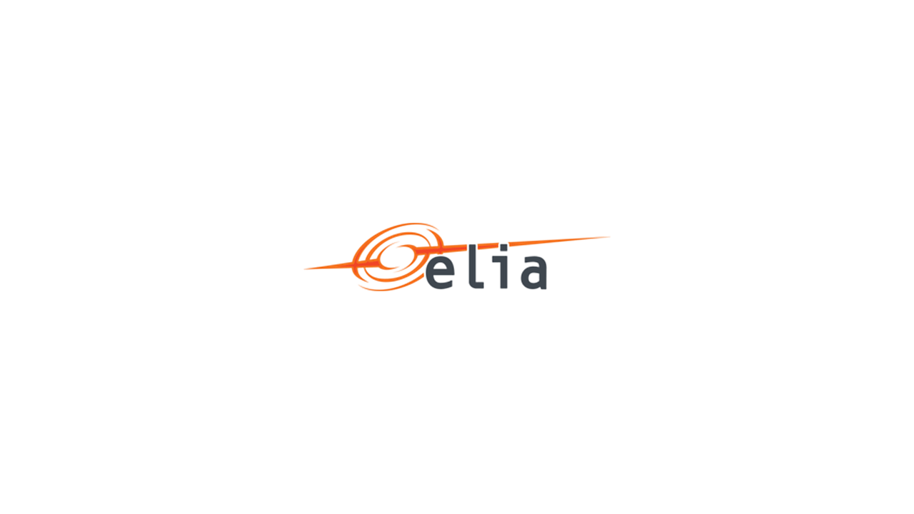 Logo van Elia, de Belgische transmissienetbeheerder