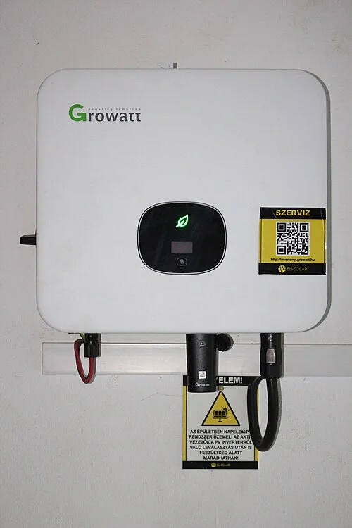 Een Growatt-omvormer